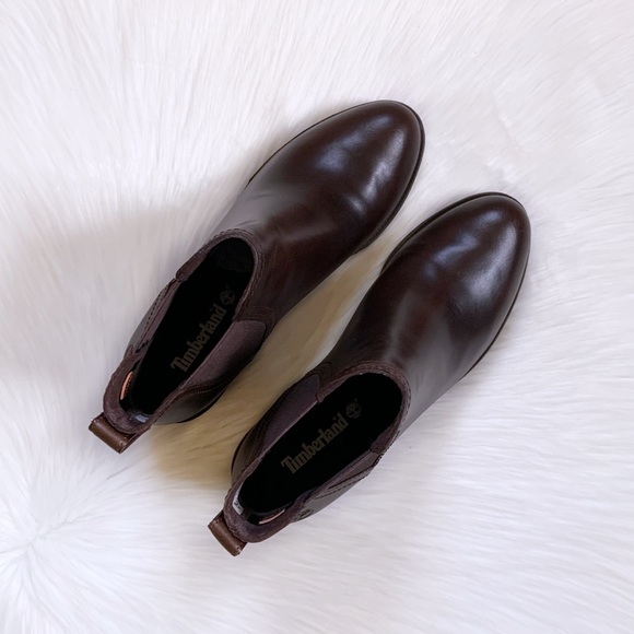 Timberland Brown Leather Brynlee Park Chelsea Boot - Picture 3 of 7